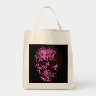 Bolsa Tote Pink Skull