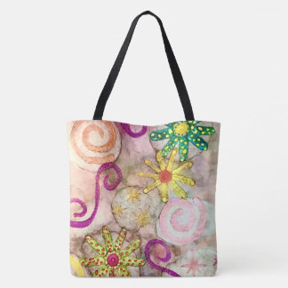 Bolsa Tote Pint de “Beach Vibes”