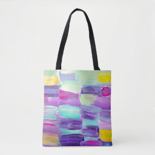 Bolsa Tote Pintado com abstrato criativo, wallpap