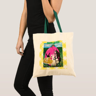 Bolsa Tote Pintando o Saco GIGANTE de Ovo
