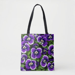 Bolsa Tote Pintas Roxas Gráficas