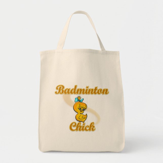 Bolsa Tote Pintinho Badminton (Frente)