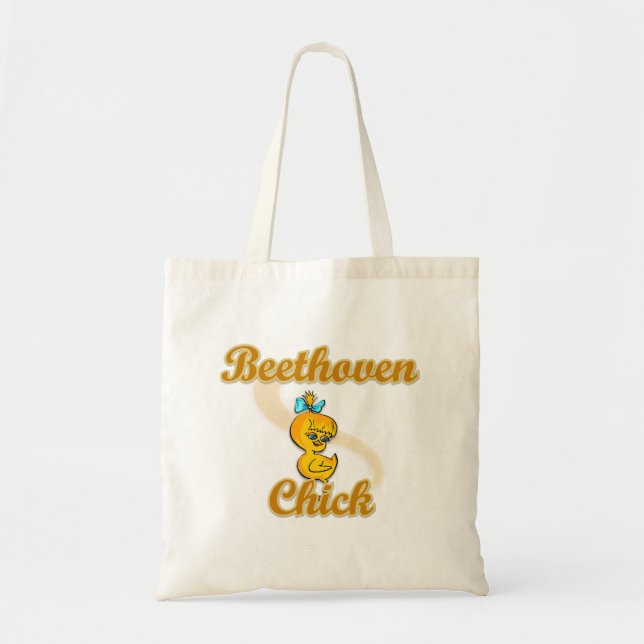 Bolsa Tote Pintinho Beethoven (Frente)