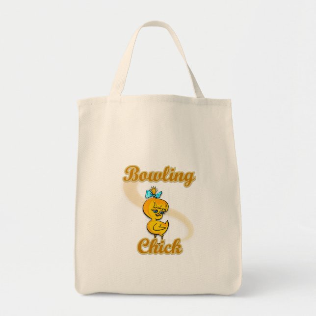 Bolsa Tote Pintinho boliche (Frente)