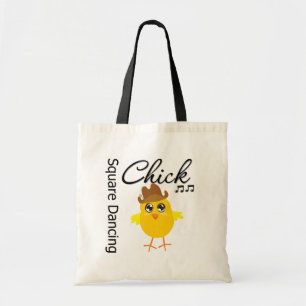 Bolsa Tote Pintinho da dança quadrada