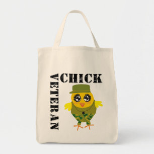 Bolsa Tote Pintinho das forças armadas do veterano