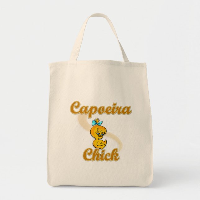 Bolsa Tote Pintinho de Capoeira (Frente)