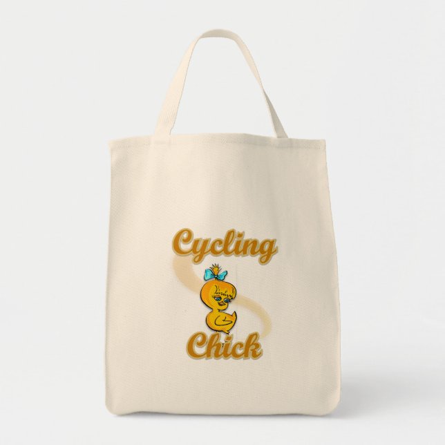 Bolsa Tote Pintinho de ciclismo (Frente)