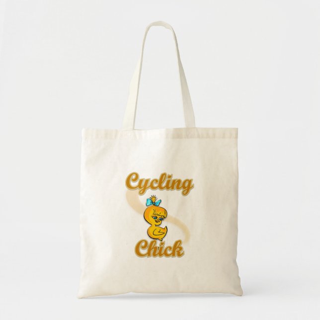 Bolsa Tote Pintinho de ciclismo (Frente)