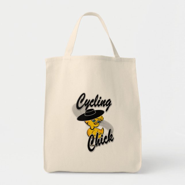 Bolsa Tote Pintinho de ciclismo nº 4 (Frente)