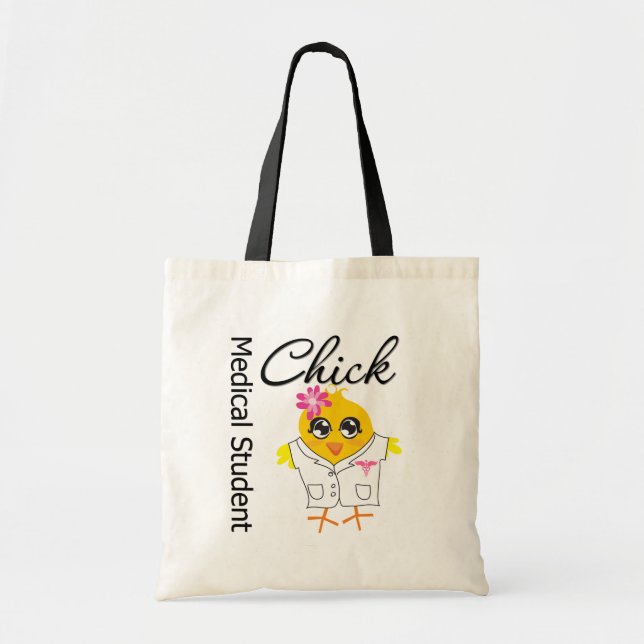 Bolsa Tote Pintinho de Estudantes Médicos (Frente)