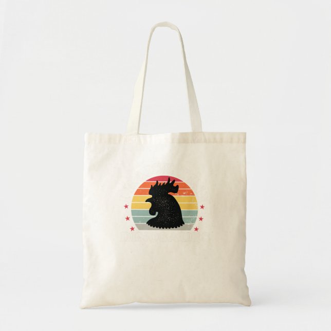 Bolsa Tote Pintinho De Frango Eu Levanto Dinossauros Pequenos (Frente)