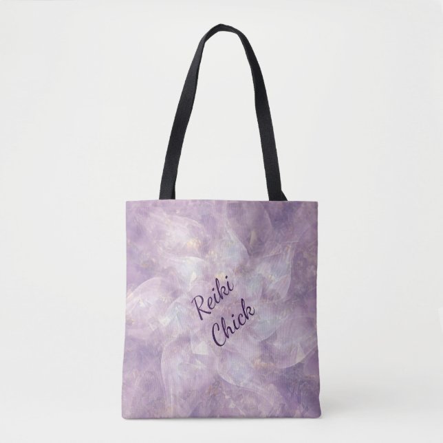 Bolsa Tote Pintinho de Reiki (Frente)