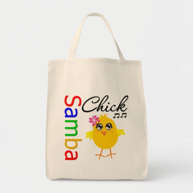 Bolsa Tote Pintinho de samba (Frente)