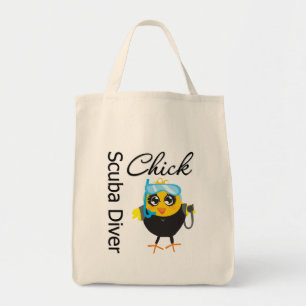 Bolsa Tote Pintinho do mergulhador de mergulhador