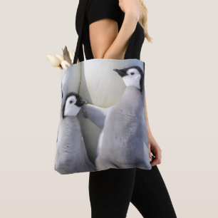 Bolsa Tote Pintinho do pinguim de imperador