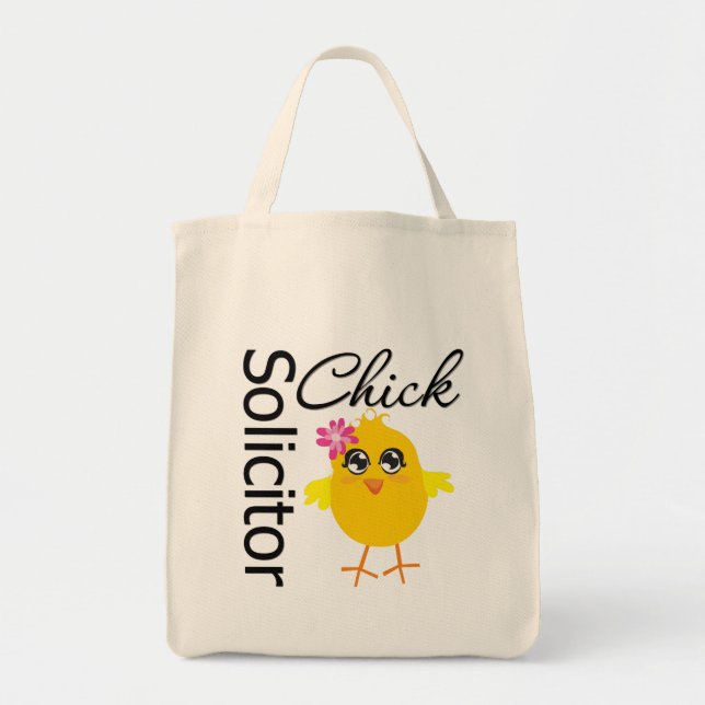 Bolsa Tote Pintinho do solicitador (Frente)