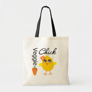 Bolsa Tote Pintinho do vegetariano