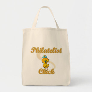 Bolsa Tote Pintinho filatelista