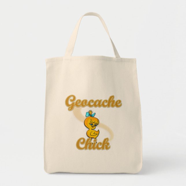 Bolsa Tote Pintinho Geocache (Frente)