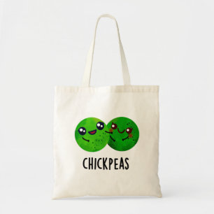 Bolsa Tote Pintinho Peas Engraçado Menina Pea Pun