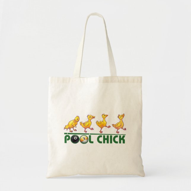 Bolsa Tote Pintinho piscina (Frente)
