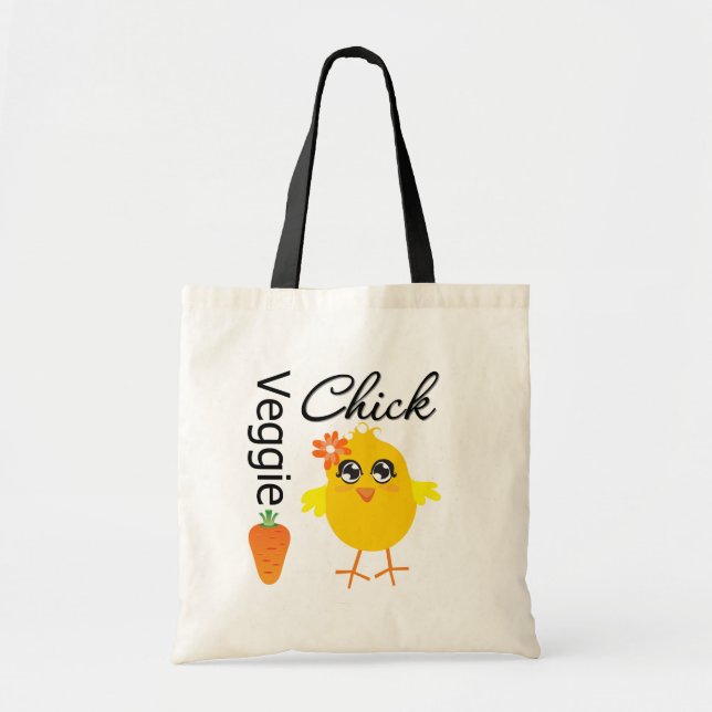 Bolsa Tote Pintinho Veggie (Frente)