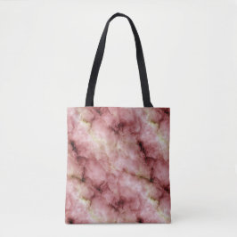 Bolsa Tote Pinto Intricate Marble Patterno