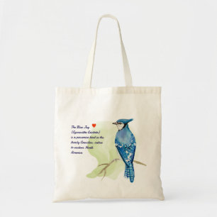 Bolsa Tote Pintor aquarela azul