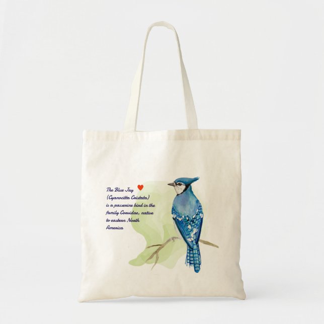 Bolsa Tote Pintor aquarela azul (Frente)
