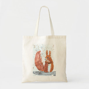 Bolsa Tote Pintor aquarela de animais da área da floresta