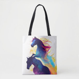 Bolsa Tote Pintor de Artes de Animais de Natureza Selvagem de