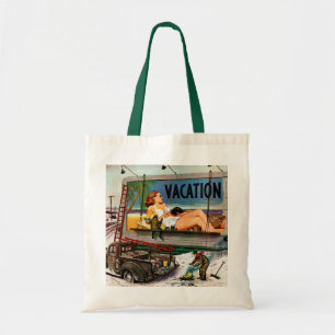 Bolsa Tote Pintores do quadro de avisos no inverno por Stevan
