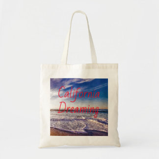 Bolsa Tote Pintura a cores da água - Sonho californiano