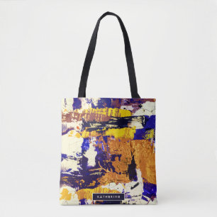 Bolsa Tote Pintura Abstrato