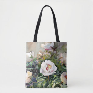 Bolsa Tote Pintura da aguarela das flores bonitas