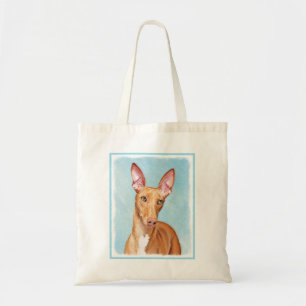 Bolsa Tote Pintura De Cão Faraó - Arte De Cão Original