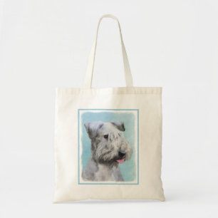 Bolsa Tote Pintura de Cesky Terrier - Arte de Cachorro Origin