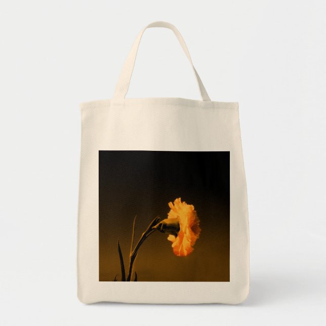 Bolsa Tote pintura de cravos vintage (Frente)