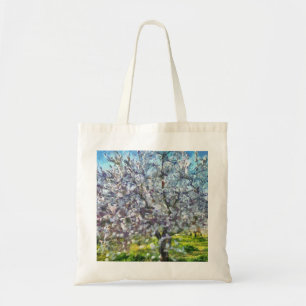 Bolsa Tote Pintura de Estilo de Arte Pontilhado de Flor de Ár