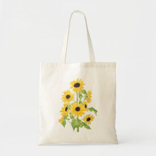Bolsa Tote pintura de girassol amarelo 2021