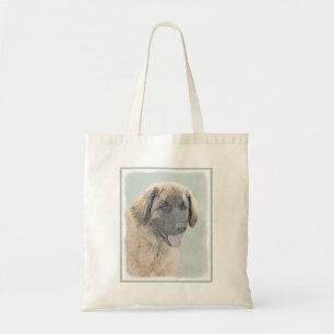 Bolsa Tote Pintura de Leonberger - Arte de Cão Original Boni