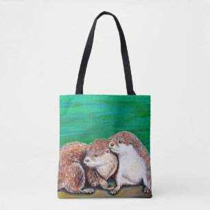 Bolsa Tote Pintura de outros melhores amigos
