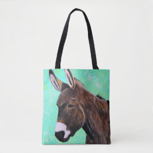 Bolsa Tote Pintura do asno