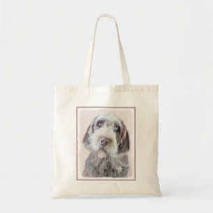 Bolsa Tote Pintura do Griffon com Ponteiro por Fio - Arte Can