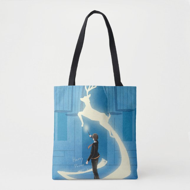 Bolsa Tote Pintura do Patrono™ de HARRY POTTER (Frente)