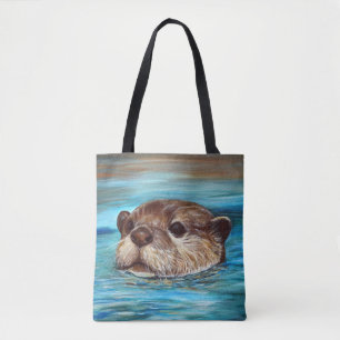 Bolsa Tote Pintura do Rio Otter