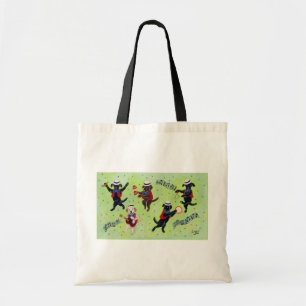 Bolsa Tote Pintura dos músicos de Labrador do Mambo