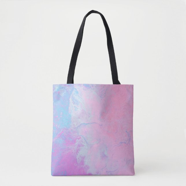 BOLSA TOTE PINTURA E PINTA AZUL (Frente)
