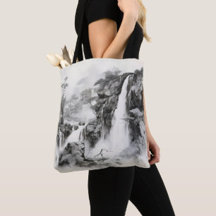 Bolsa Tote Pintura em Cascas